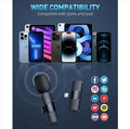 Wireless Lavalier Mic – iPhone & Type-C