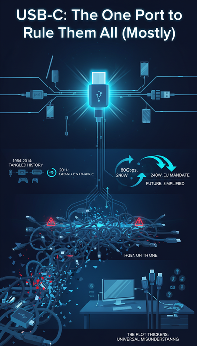 USB-C: The One Port to Rule Them All (Mostly)