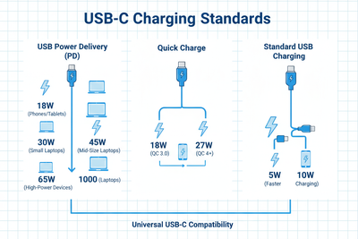 Power Up Your Gadgets: A Deep Dive into USB-C Charging Standards