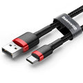Baseus USB Type C Fast Charging Cable for Samsung & Huawei