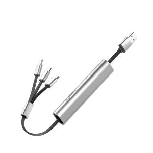 Portable Telescopic Data Cable - Type-C, Micro, Apple