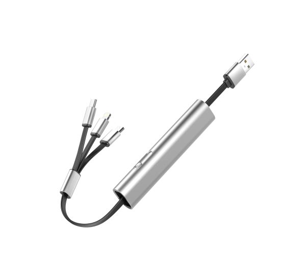 GLHLwG0MRGxp0Kmw Portable Telescopic Data Cable - Type-C, Micro, Apple
