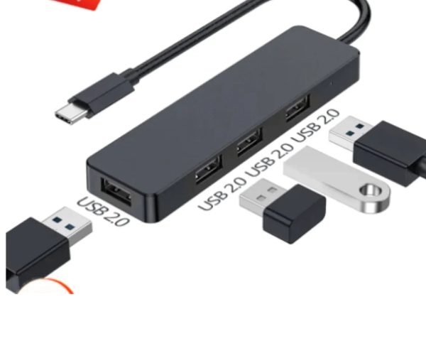 4-in-1 Type-C HUB Expansion Adapter