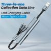 XWdpnjNDMF8FxfEz Portable Telescopic Data Cable - Type-C, Micro, Apple