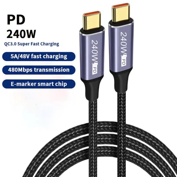 dRGxr9mQdCk0GIqp USB C to USB Type C Fast Charging Cable (0.5m to 3m)