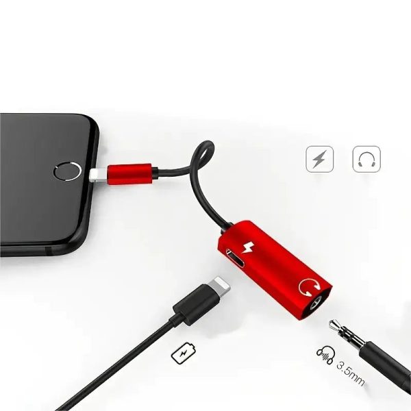 jbNqc0vqD6eu8HmB 2-in-1 Type-C Adapter for Charging and Audio Output