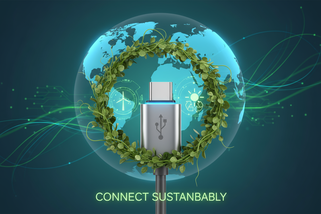 USB-C universal charging standard - environmental sustainability