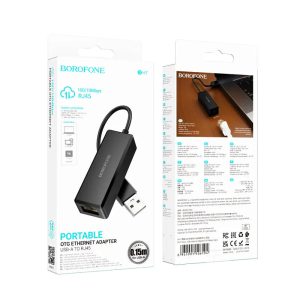 BOROFONE DH7 Type-C/USB Wired Network Adapter